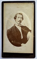 orig. Foto CDV fotografia uomo