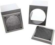 Supporti Box Tasche per Altoparlanti Casse 10 Cm per FIAT Panda 3 Porte Grigio