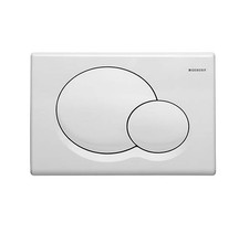 PLACCA DI SCARICO GEBERIT BETA 115.774.11.1 BIANCA COMANDO CASSETTA INCASSO