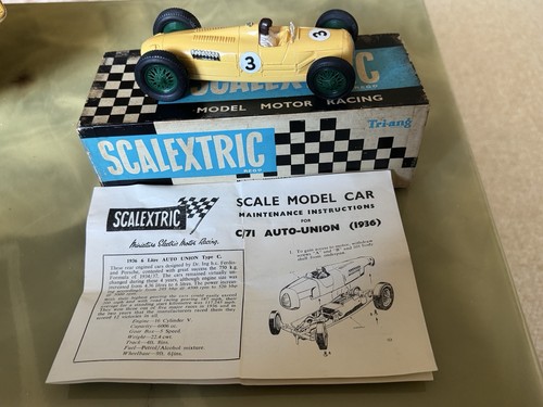 Scalextric auto union 1936 - scalextric,
