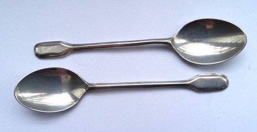 Coppia cucchiaini condimento