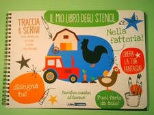 IL MIO LIBRO DEGLI STENCIL NELLA FATTORIA DE AGOSTINI CARTONATO