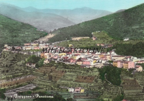 Fivizzano panorama 1962 - ,