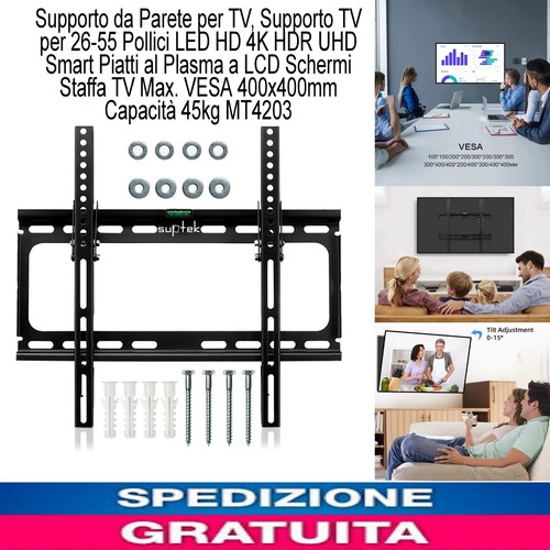 Supporto parete per - per, tv