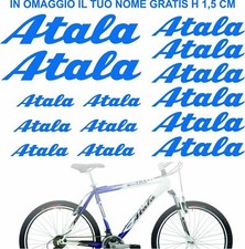KIT 14 ADESIVI PRESPAZIATI BICI ATALA STICKER