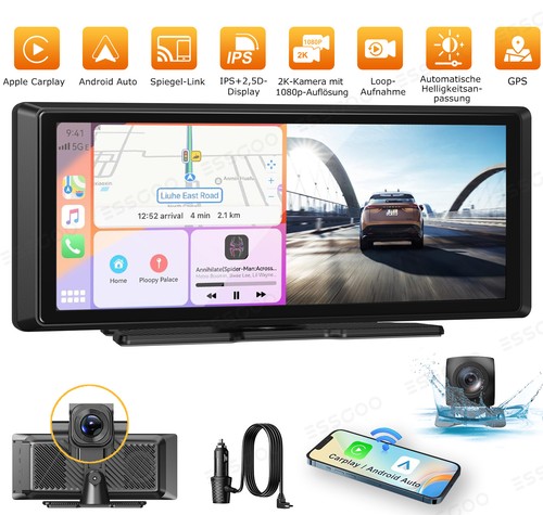 Carplay monitor pollici 2k - monitor, 8,1
