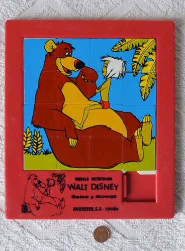 Puzzle scorrevole vintage 15 - scorrevole,