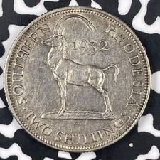 Lotto 2 scellini 1932 Rhodesia