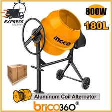 Betoniera elettrica 180lt 800w - elettrica,