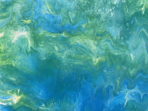 Quadro astratto tela 24x30 - su,