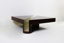 Coffee table vintage in radica - Willy Rizzo -1970