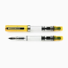 Penna stilografica Twsbi Eco Trasparent Giallo pennino M