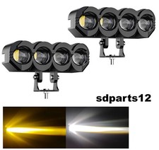 2x Fari Fendinebbia LED Moto