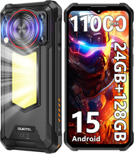 WP53 Rugged Smartphone Android 15, 11000Mah, 24GB+128GB/1TB Telefono Indistrutti