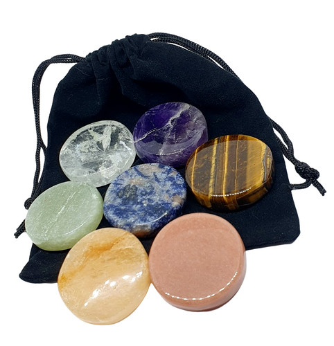 Set chakra con - 7, pietre
