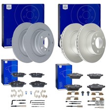 ATE DISCHI FRENO+CERAMICA PASTIGLIE ANTERIORI+posteriori adatti per BMW Serie 1