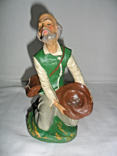 Statua presepe vintage - statua,