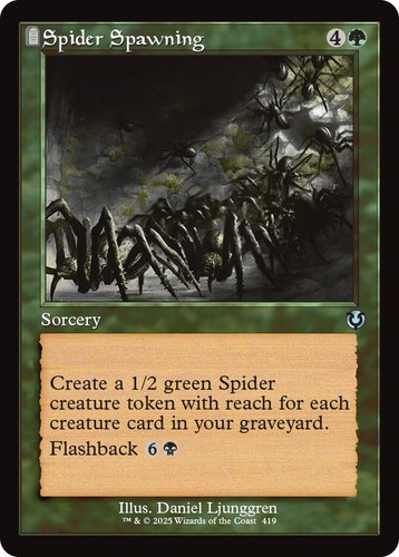 Spider spawning telaio - nm,