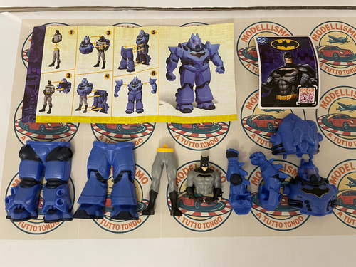 Batman trasformabile completo - batman,