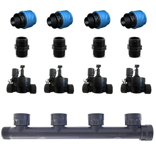 Kit irrigazione zone prato - kit,