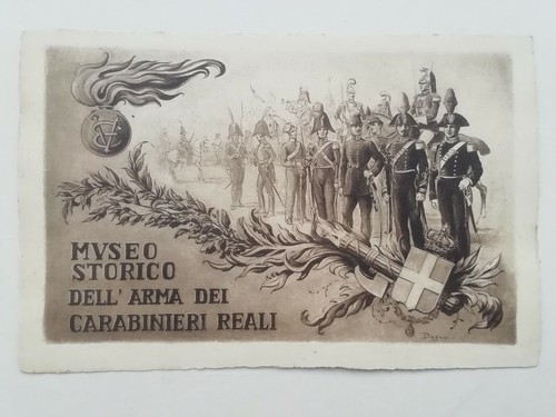 Cartolina museo storico arma - cartolina,
