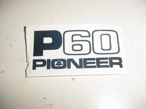 Pioneer chainsaw p60 - pioneer,
