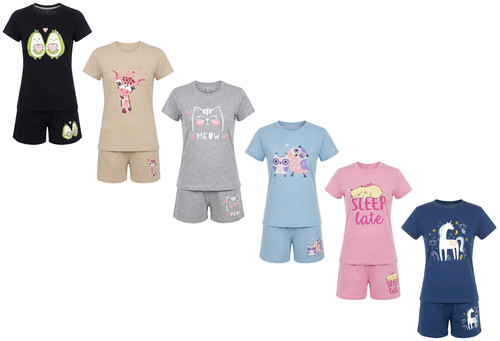 Pigiama corto bambina set