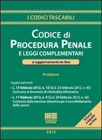 Codice procedura penale - codice, e