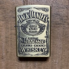 Accendino a benzina in metallo Tipo Zippo – Edizione Jack Daniel’s RARO