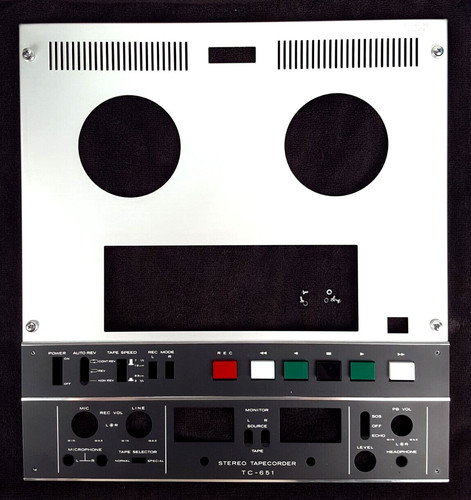 Piastra frontale vintage sony - piastra,