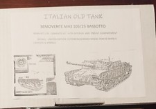 Italian old tank semovente - old,