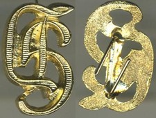 COPPIA FREGI PER MOSTRINE GRECHE PER GENERALE TEDESCO SECONDA GUERRA MONDIALE