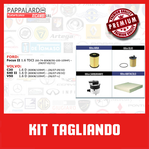 Kit tagliando filtri - kit, 4