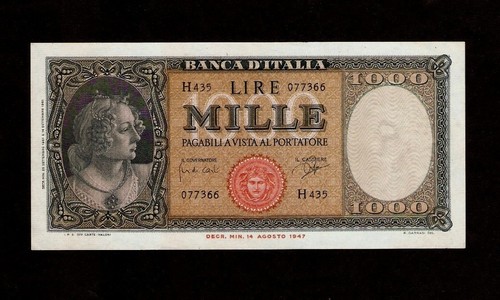 Italia 1000 000 lire - 1000, d