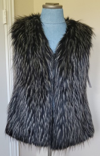 Gilet smanicato pelliccia