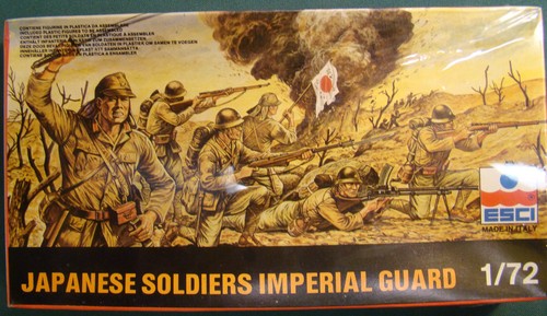 Esci soldatini giapponesi - 1/72,