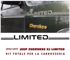 DECAL JEEP XJ CHEROKEE LIMITED