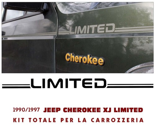 Decal jeep cherokee limited - xj,