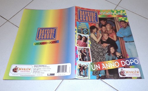 Sticker album bayside school - album,