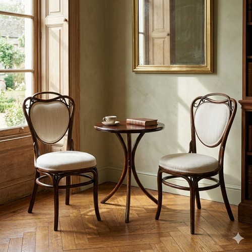 Antique thonet 6 chairs - n.,