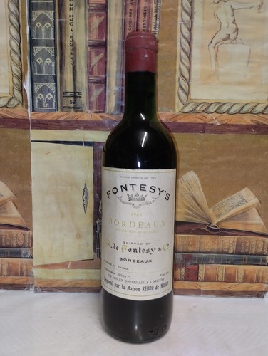 Vino 1966 bordeaux fontesy - 1966,