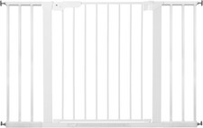 BabyDan Premier Griglia di Protezione per Porta 112-119,3 cm Bianca - Condizioni Ottime