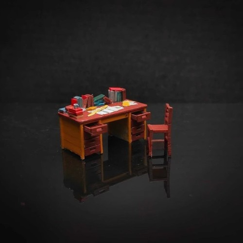 Banco attrezzi scala - , 1:64