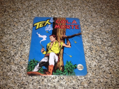 Targa metallo tex copertine - tex,