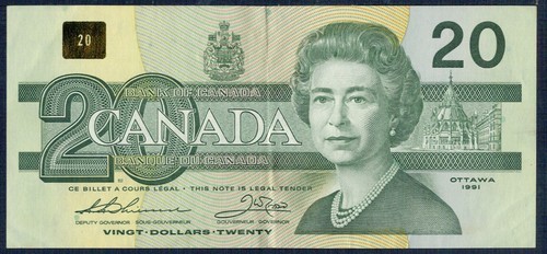 Canada dollari 1991 - ,