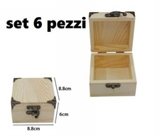 x Set 6 Scatole Box Astuccio