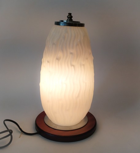Lampada tavolo in vetro - ♥,