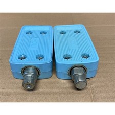 Coppia pedali per bici da BIMBO - RAGAZZO Azzurro Antico Vintage RESTAURO