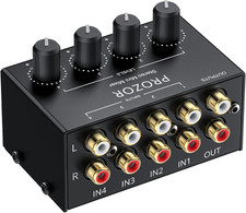 Mixer Audio Passivo 4 Canali