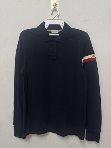 Moncler maglia polo nera - moncler,
